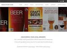 Tablet Screenshot of beerloversguide.com.au